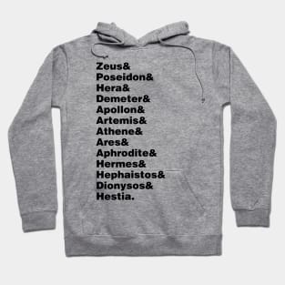 The Thirteen Olympian Gods Hoodie